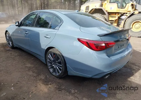 2024 Infiniti Q50 Red Sport 400 из США, поврежденный, VIN JN1FV7DP8RM660470